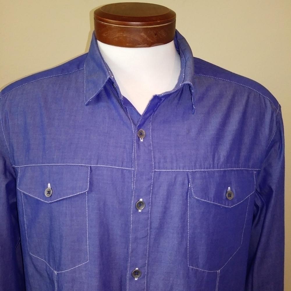 Kenneth Cole Reaction Long Sleeve Button Down